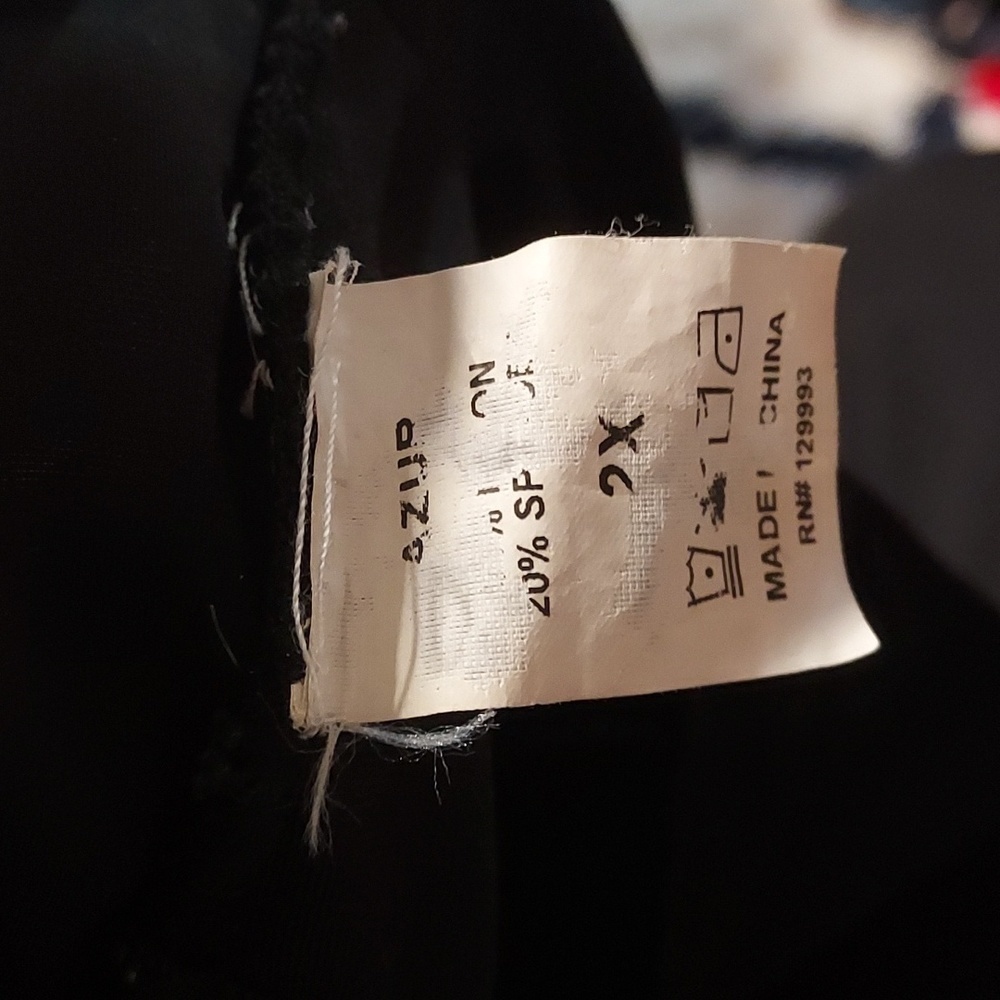 AZUR women's swimsuit 1 piece black size 2x - Picture 8 of 8